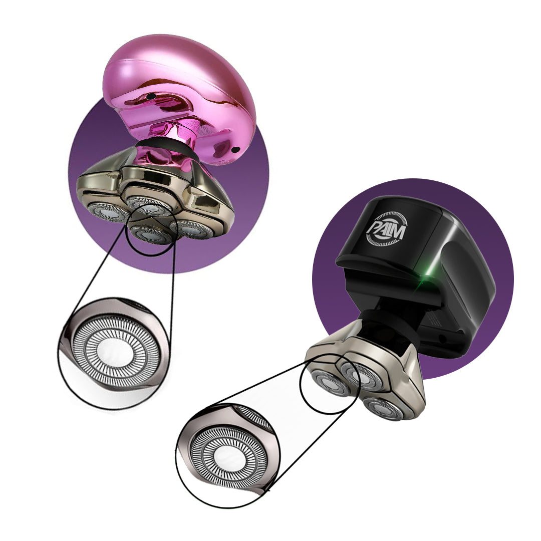 Palm Shaver & BFK Combo | Everyday head & body grooming | Simple, effective care for two