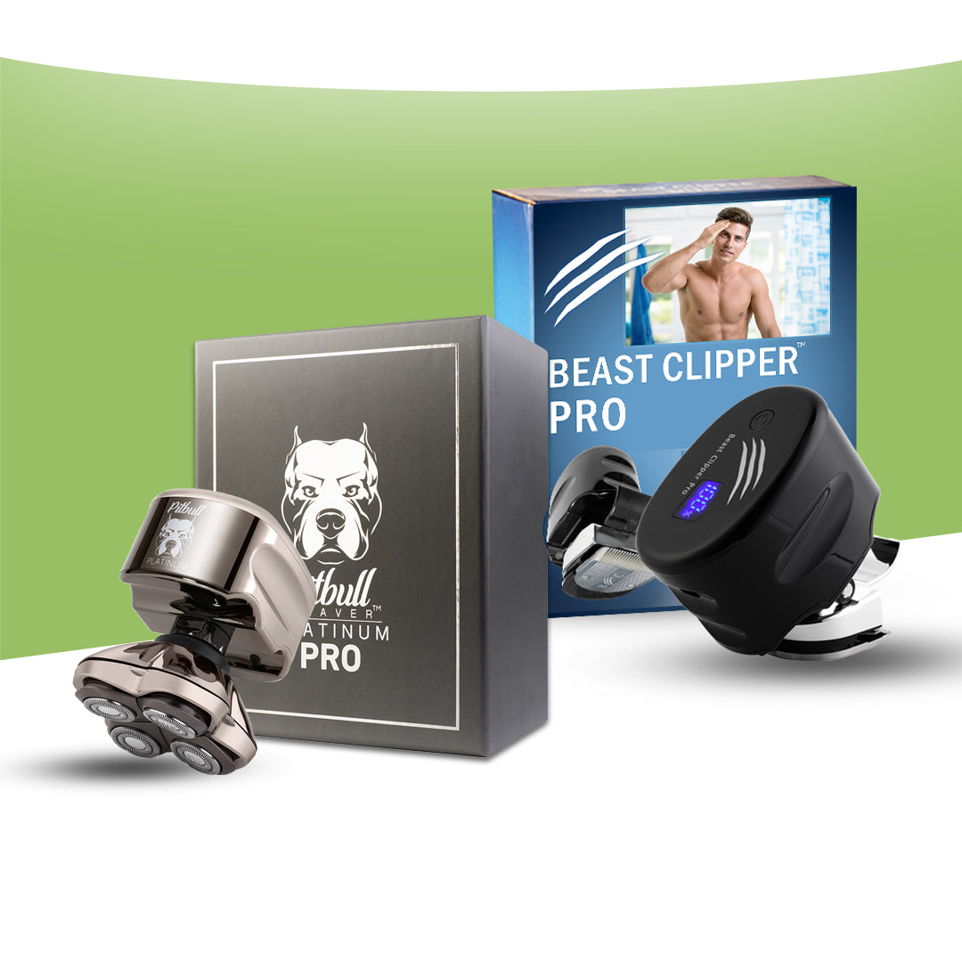 Pitbull Platinum PRO Shaver & Beast Clipper Pro Combo