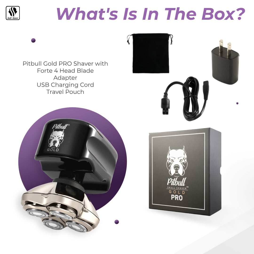 Pitbull Gold PRO | Men's Head and Face Shaver