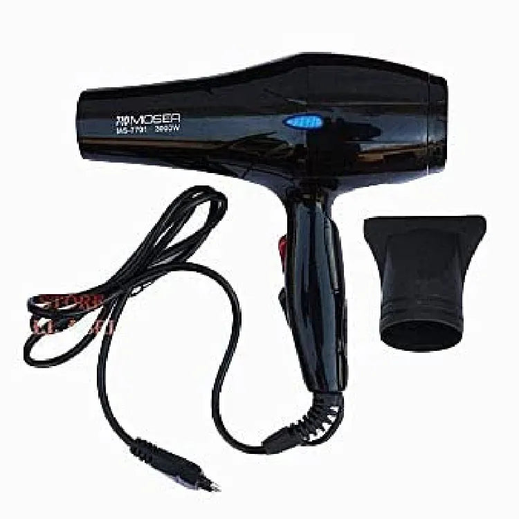 Worldwide Wishes MS-7701 3000W Hair Dryer | For Men & Women | 3 Temp Control | Fast Drying & Easy Styling