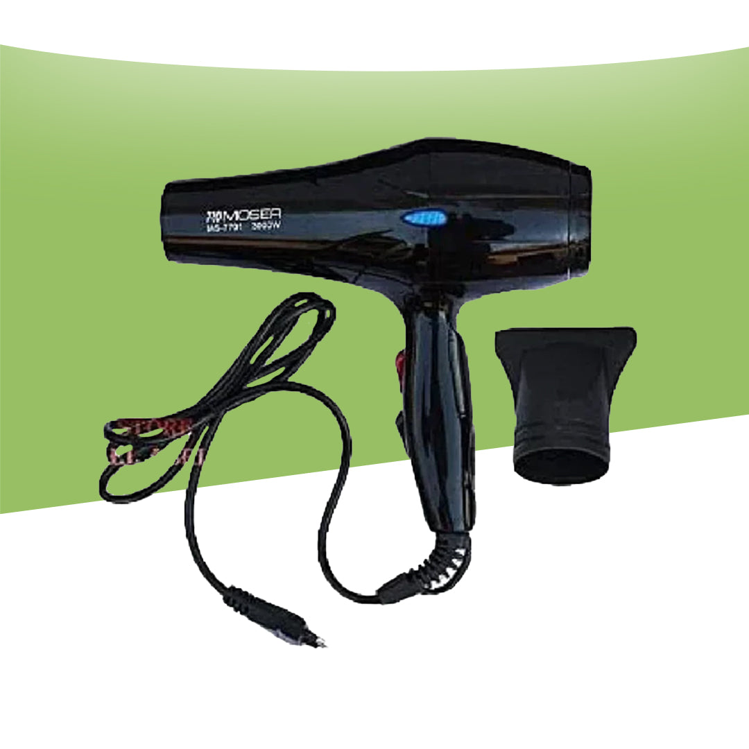 Worldwide Wishes MS-7701 3000W Hair Dryer | For Men & Women | 3 Temp Control | Fast Drying & Easy Styling