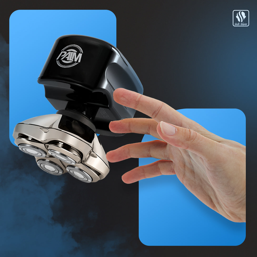 Palm MX5 shaver | Men’s Head and Face shaver | Upgraded with PRO 4-Head Blade