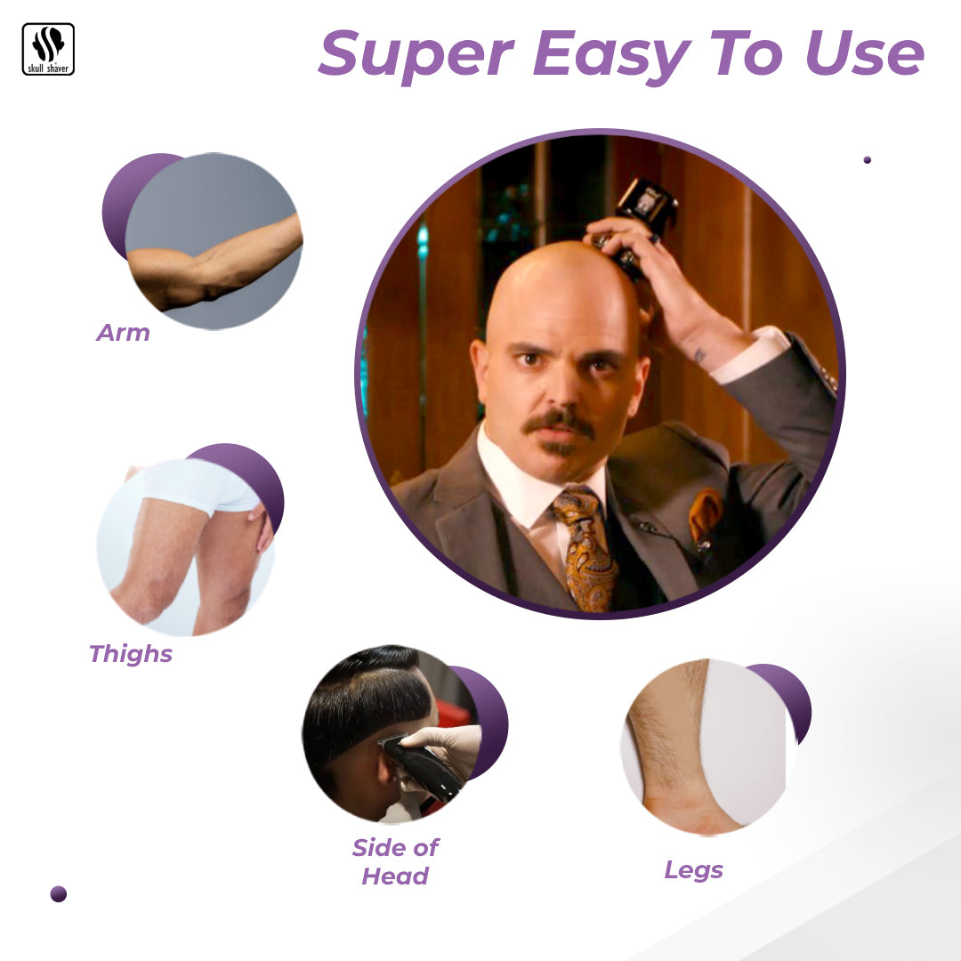 Pitbull Gold Plus Head and Face Shaver & Baby Beast Trimmer Combo