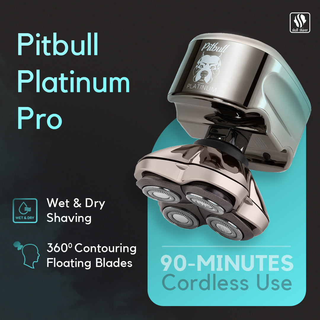 Pitbull Platinum PRO PX5 Head and Face Shaver | A Perfect Grooming Com