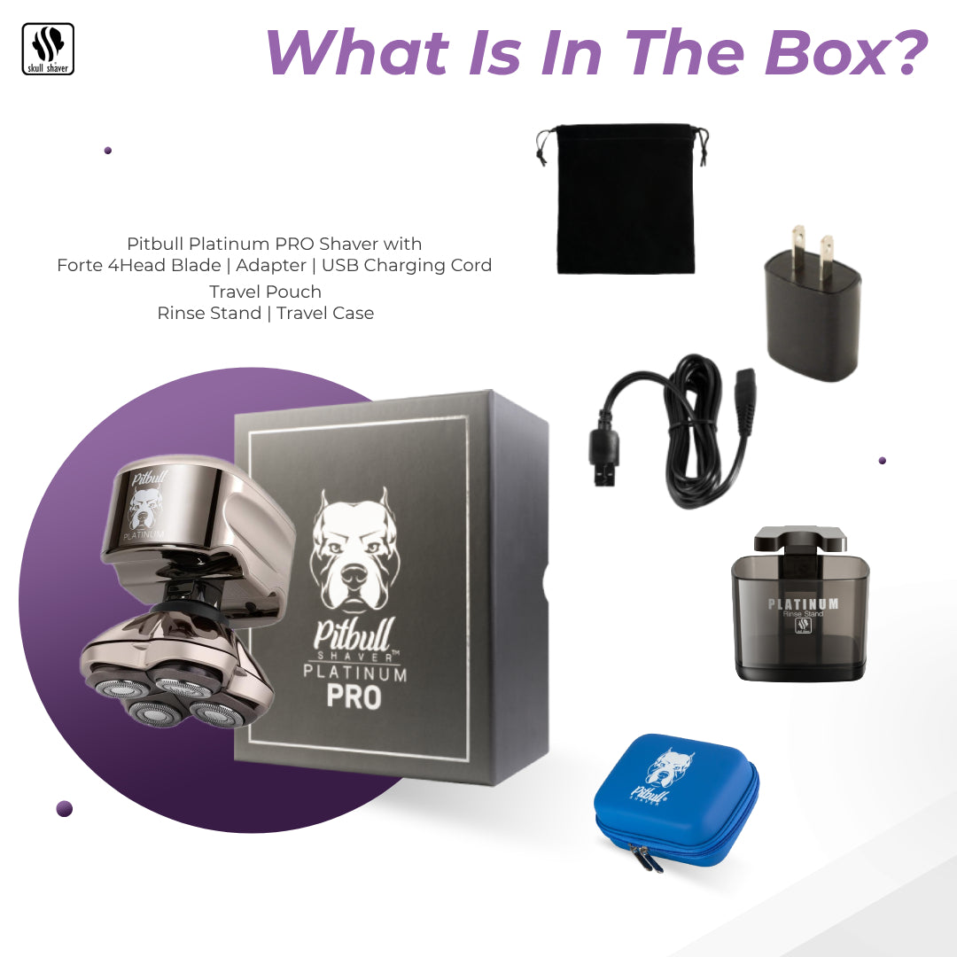 Pitbull Platinum PRO | Men’s head and face shaver