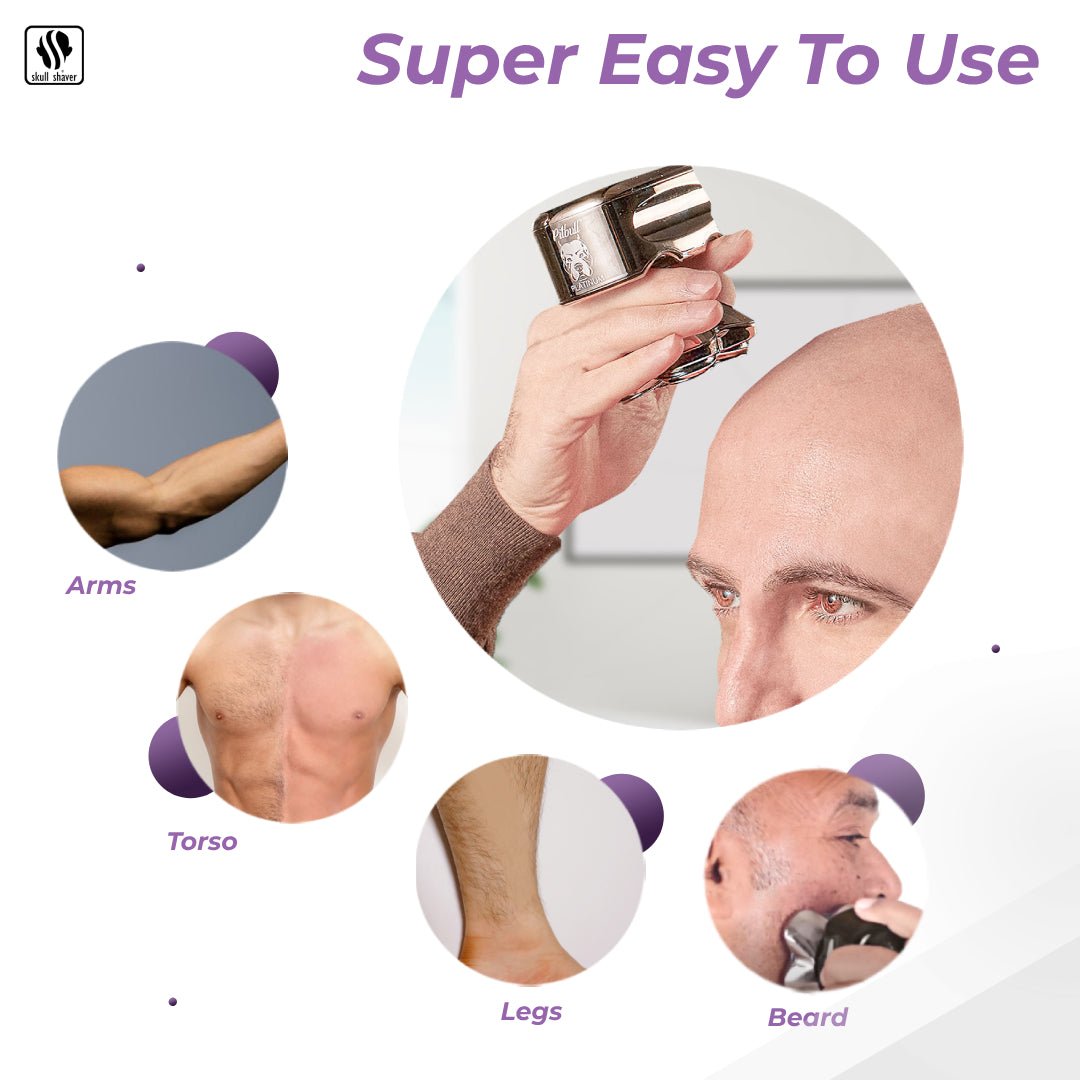 Pitbull Platinum PRO | Men’s head and face shaver