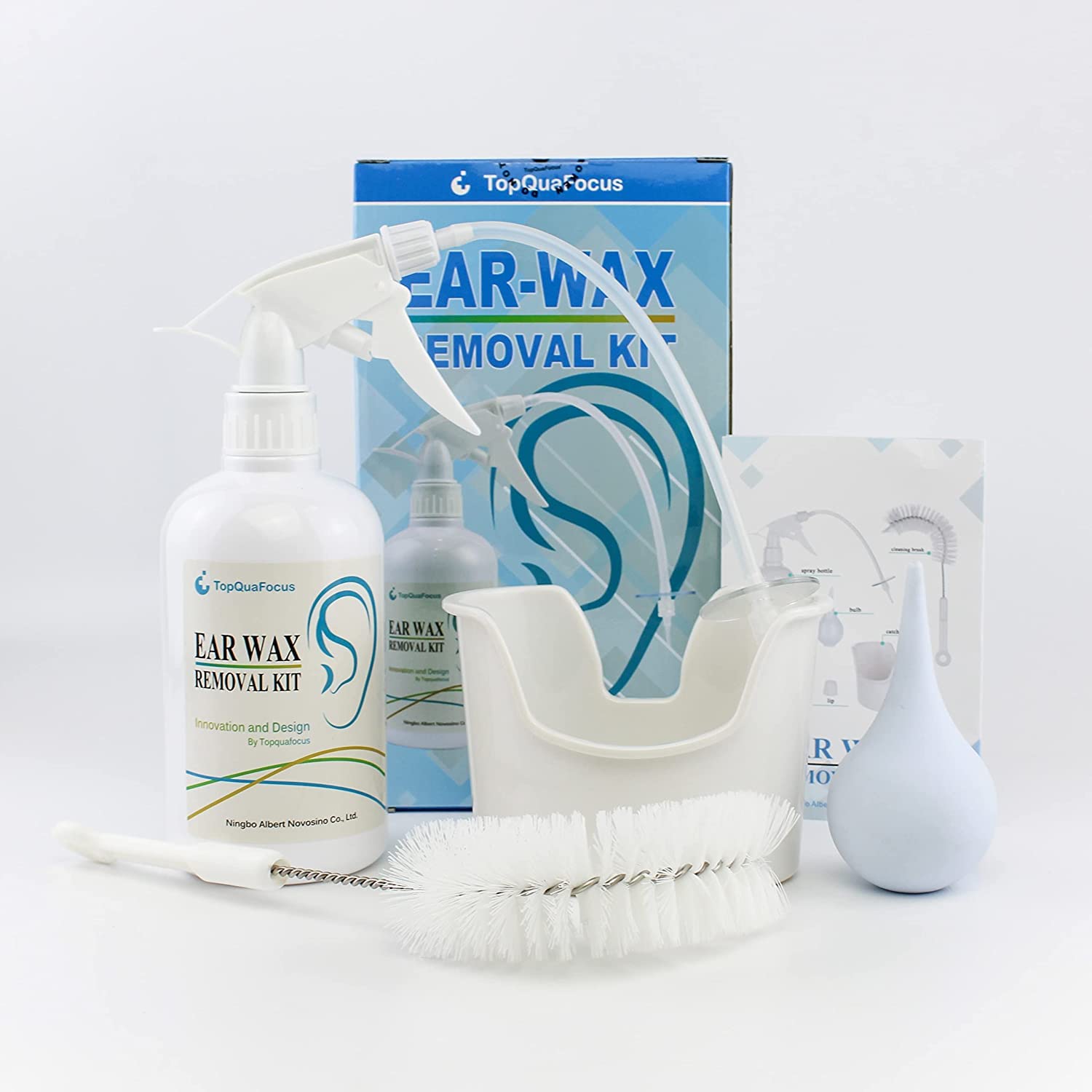 TopQuaFocus Earwax Removal Kit | Ear Cleaning tool kit for Adults & Kids