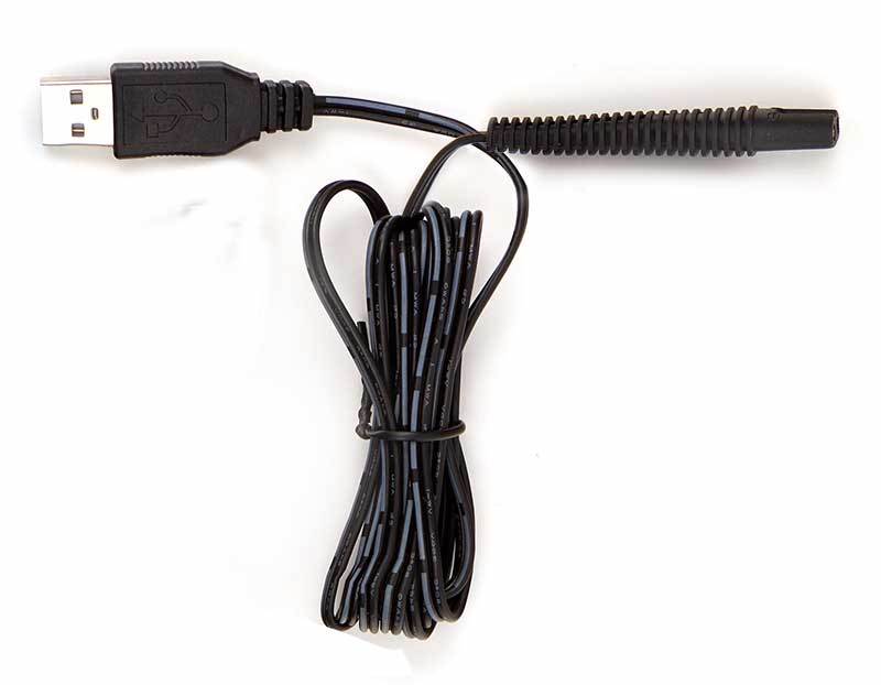 Skull Shaver USB Charging Cord | Reliable Power for Your Shaver